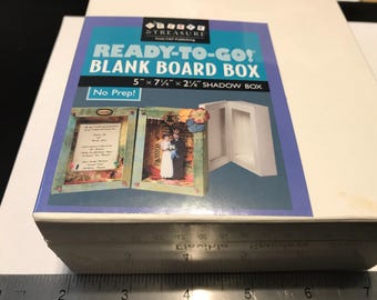 C&T Publishing Ready-To-Go Blank Board Shadow Box.