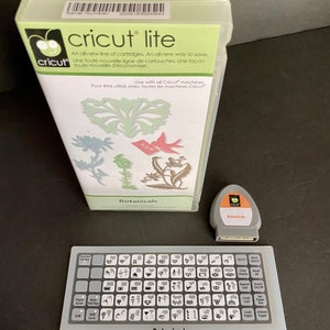 Cricut Cartridges without the Booklet. Botanicals