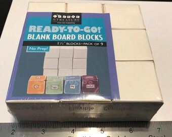 C&T Publishing Ready-To-Go Blank Board  1 1/2 inch Blocks.