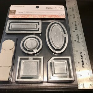 BasicGrey Low Profile Book Clips.