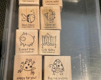Stampin Up Various Stamps.