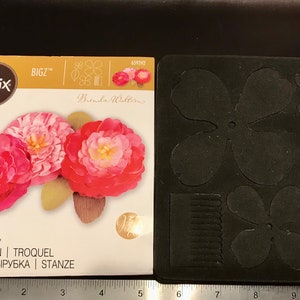 Sizzix Bigz Die Camellia by Brenda Walton.