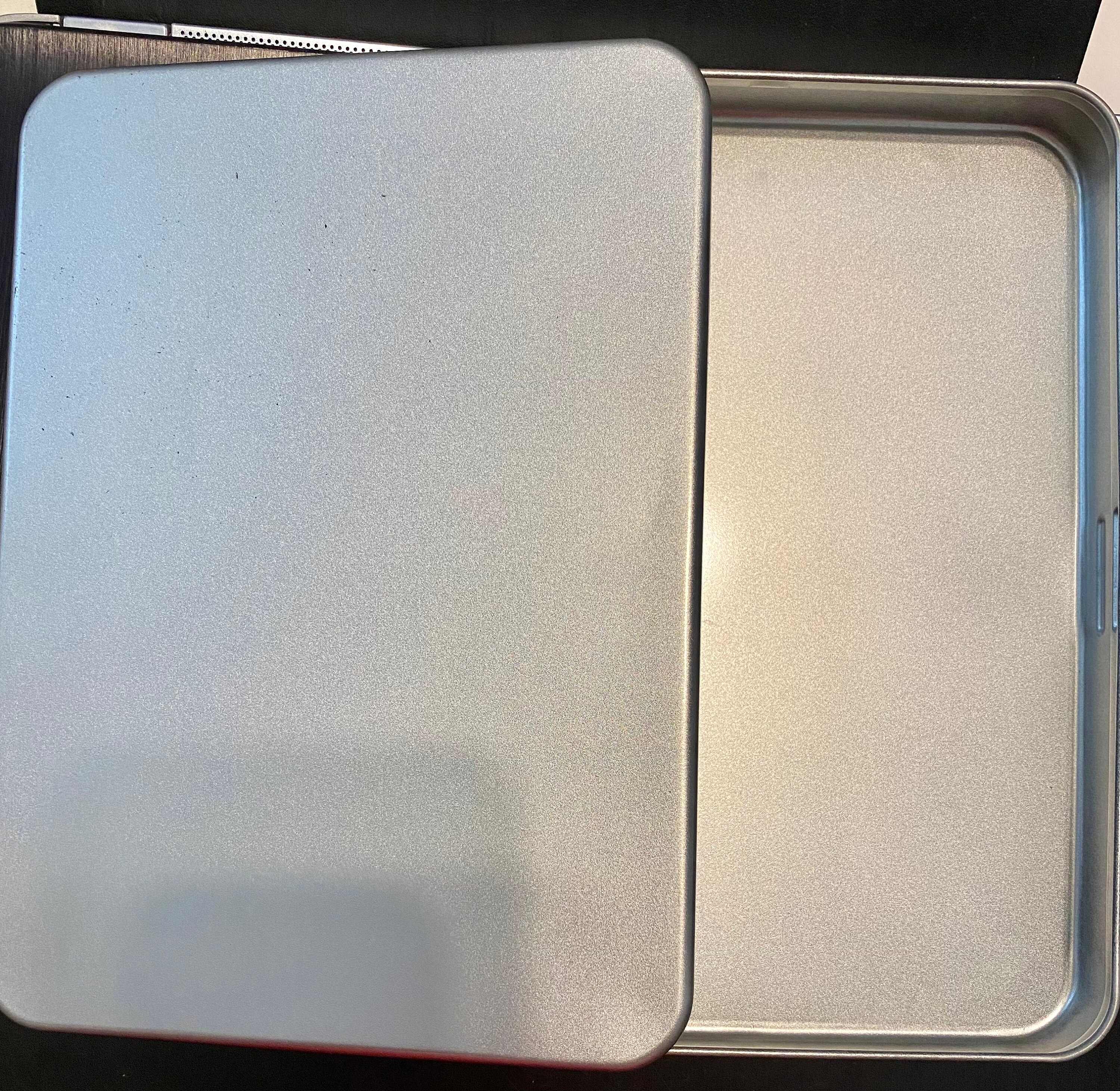 DVD Metal rectangular case.