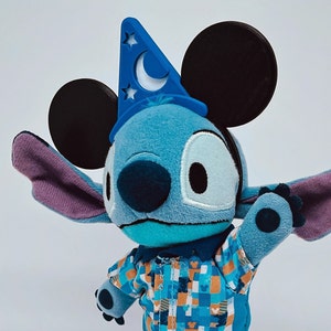 Sorcerer Mouse Ears Headband – Fits NuiMO & Labubu Plush | Fantasia-Inspired Plush Accessory