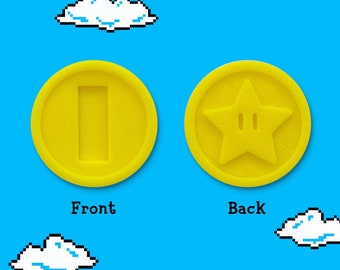 Mario Coin: Super Mario Bros Party Favor