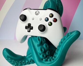 3D Printed Tentacle Controller Stand: Goth Gamer Decor