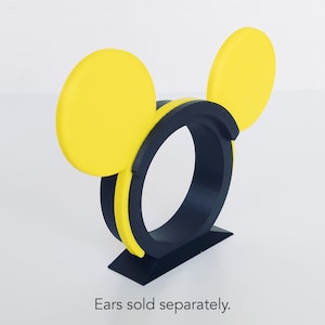 3D Printed Mouse Ear Stand: NuiMO & Labubu Plush Display