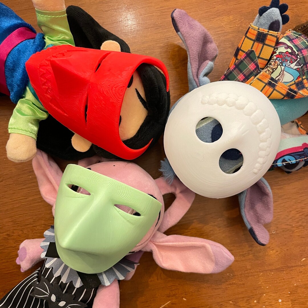 Lock, Shock, and Barrel Masks for Nuimos. 3D Printed. the Nightmare