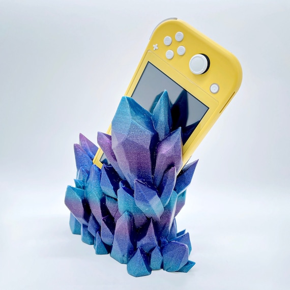 Crystal Nintendo Switch Lite Dock. 3D printed Stand.