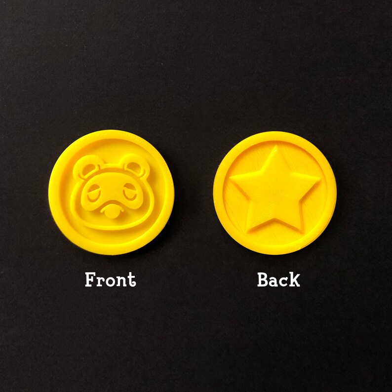 Animal Crossing Replica Coins Tom Nook Bell | Etsy