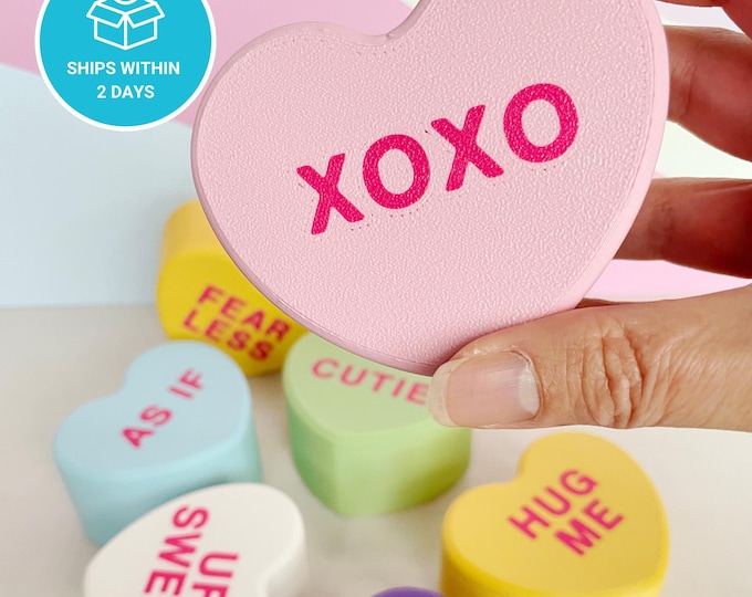 Personalized Candy Heart Gift Box: Valentine's Day Decoration
