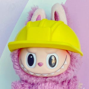 Adventure Hard Hat for Labubu. Keychain Accessory.