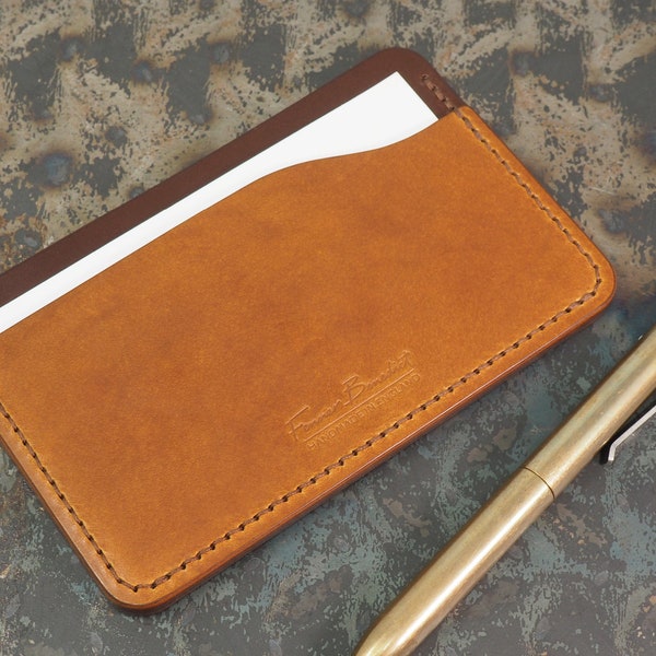 Leather 3x5 Card Storage Etsy