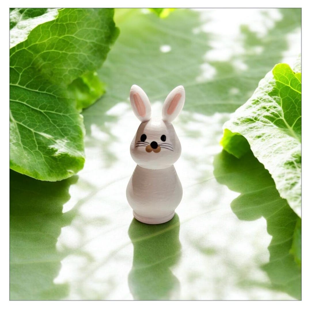 Bunny Rabbit Peg Doll - Etsy