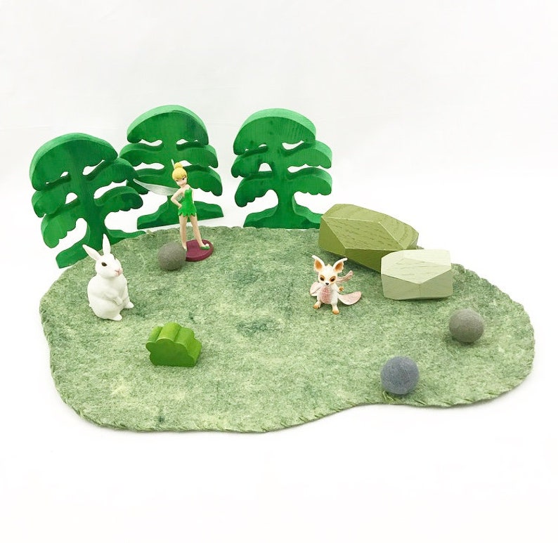 Set of 6 Foundations of Play LARGE Size Oblong Play Mats Etsy