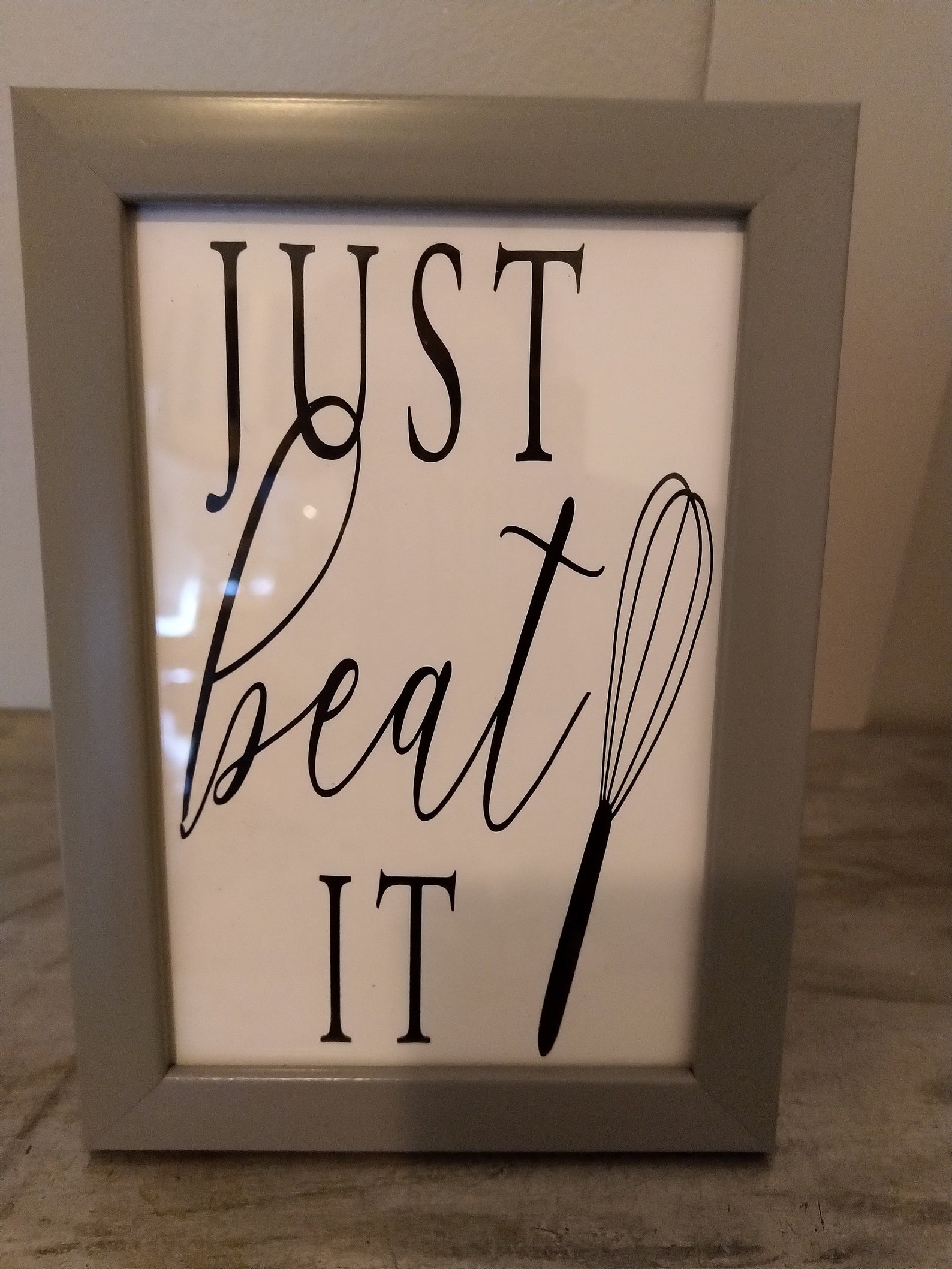 Set of 4 Kitchen Quote Frames Etsy UK