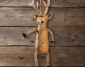 Deer Ornament by Bert Anderson Bac 018