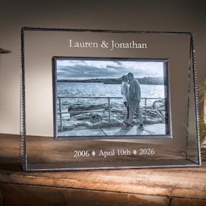 Anniversary Gift Personalized Picture Frame