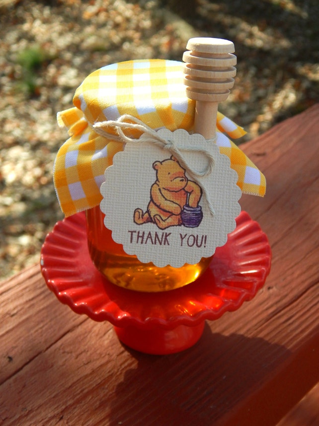 12 Ct. Winnie The Pooh Honey Jar Favors Etsy