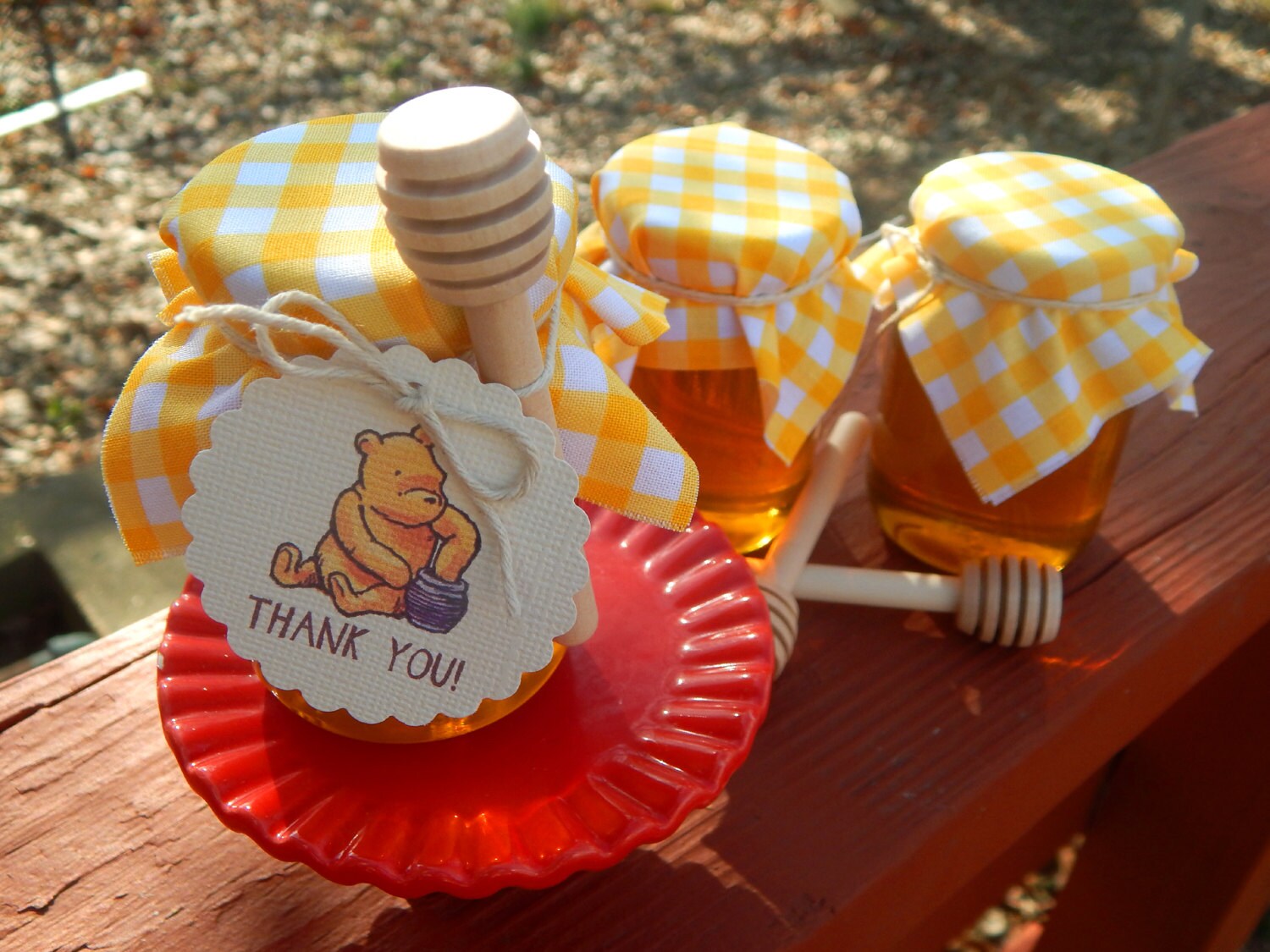 12 Ct. Winnie The Pooh Honey Jar Favors Etsy