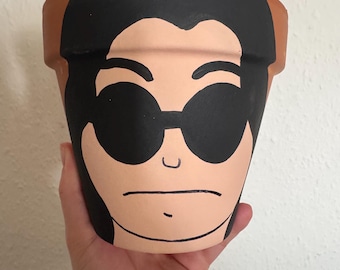 Ozzy Osborne plant pot