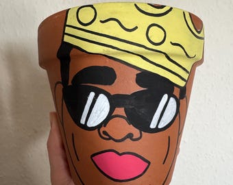 Biggie Smalls plant pot