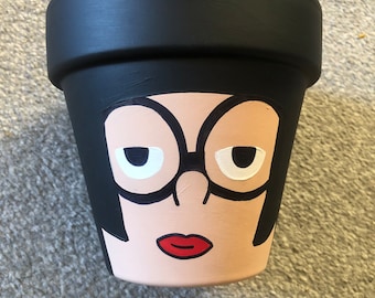 Edna Mode Incredibles plant pot