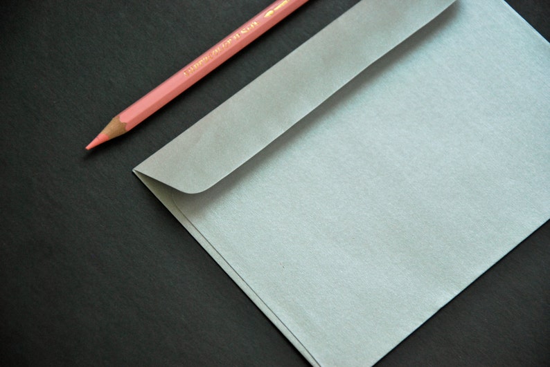BULK 4x6 Silver Envelopes for A6 cards Pack of 50 Etsy