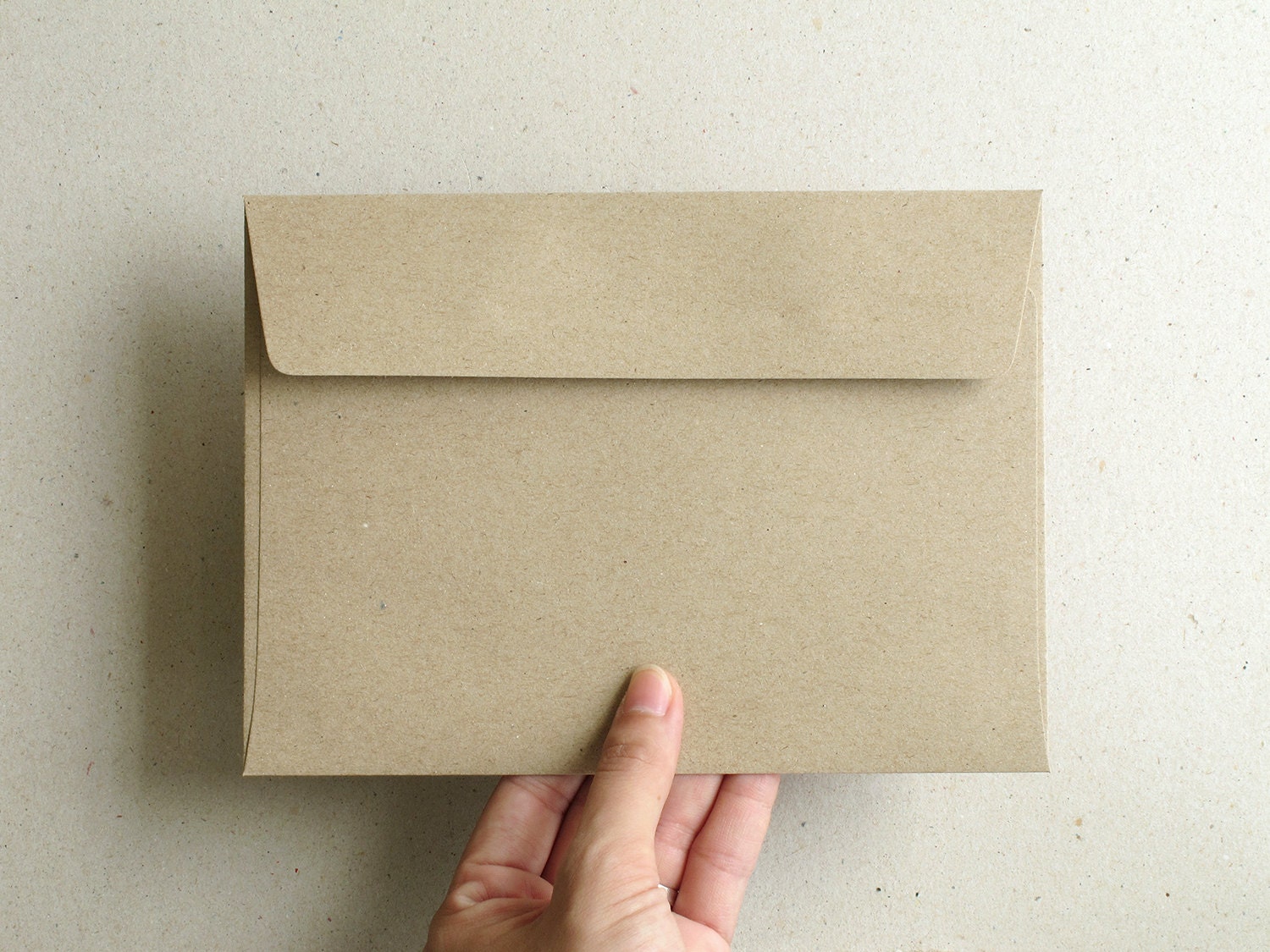 50 A7 5x7 Brown Kraft Envelopes Strait Flap for 5x7 Etsy