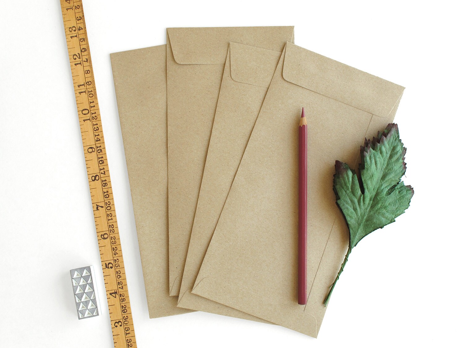 50 Brown Kraft Open End Envelopes C6/C5 4 1/2x9 Etsy