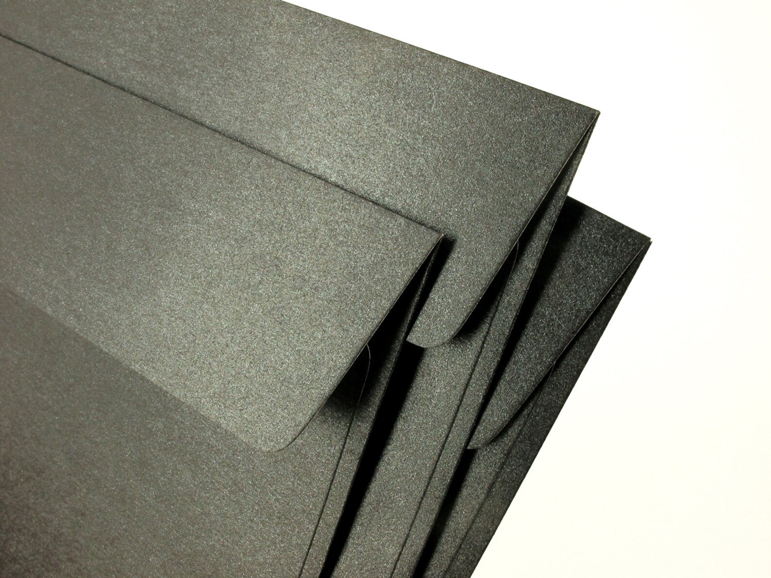 A7 5x7 Metallic Black Envelopes Perfect for Etsy