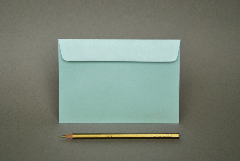 BULK 4x6 Metallic Mint Envelopes for A6 Cards pack of 50 Etsy