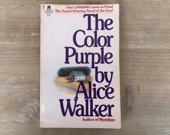 The Color Purple by Alice Walker - 1983 paperback