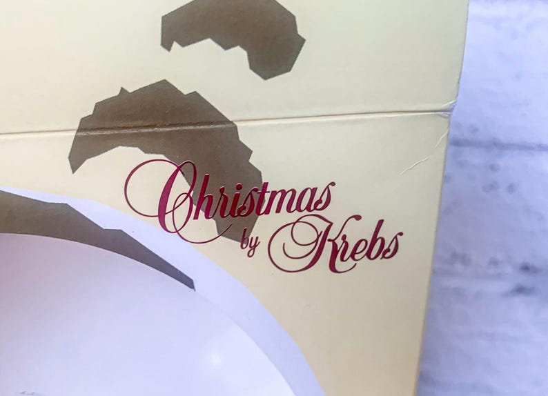 Vintage Christmas Tree Ball Ornaments, Gold With White Doves