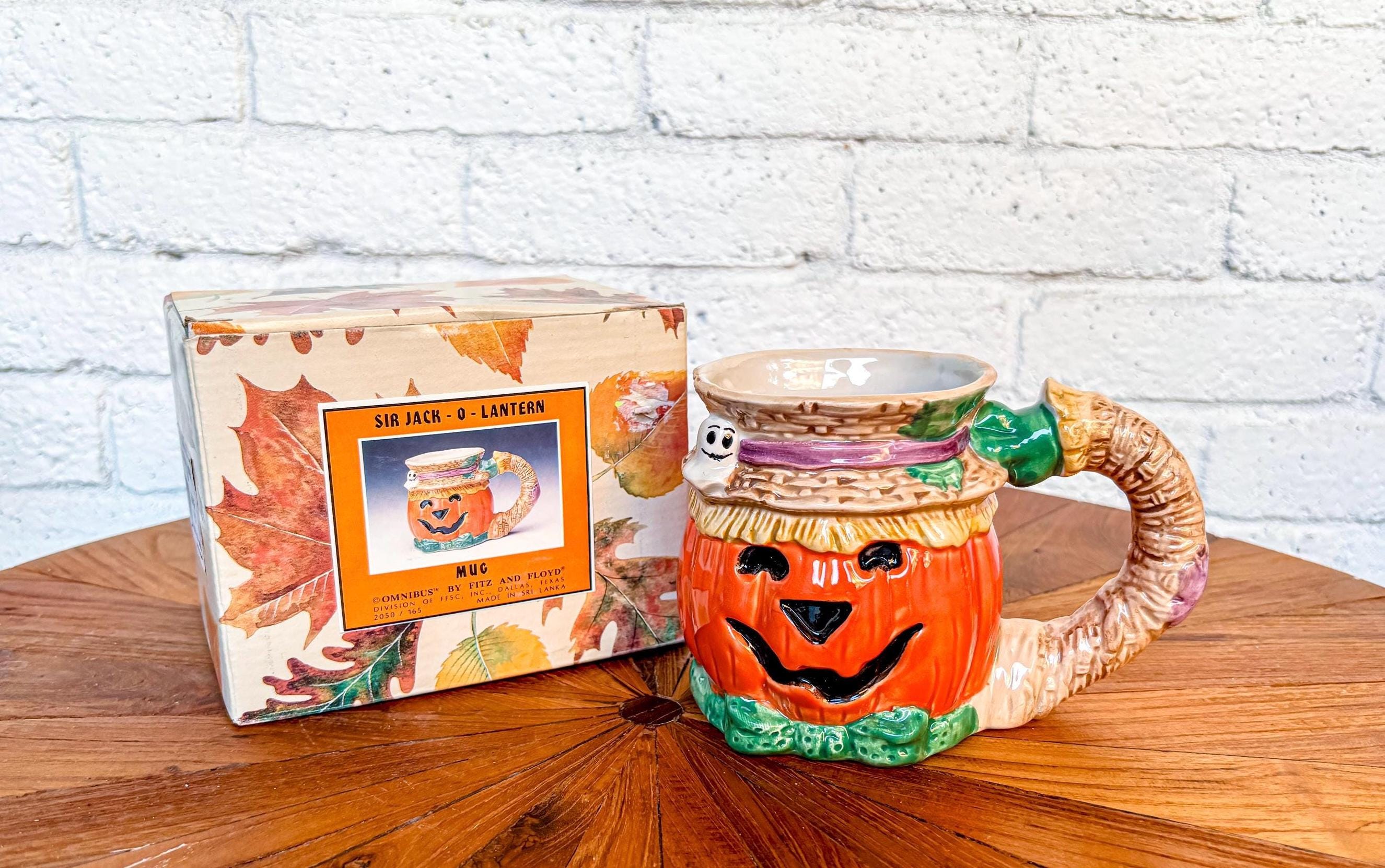 Summerween Decor Ftz And Floyd Harvest Hertage Ldded Pumpkn - Etsy