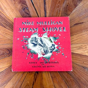 Vintage Mike Mulligan and His Steam Shovel by Virginia Lee Burton, Hardcover