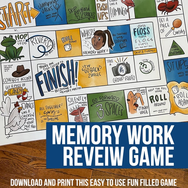 Memory Work Review Game