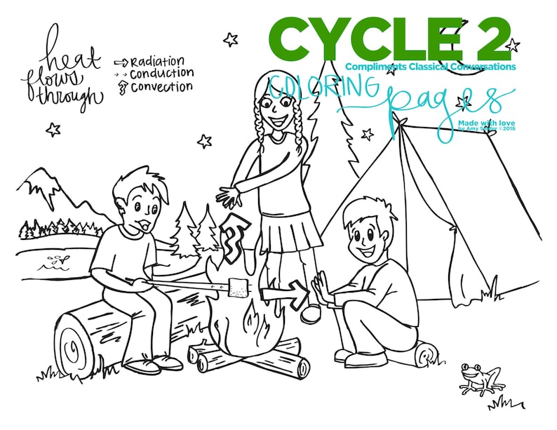 4th EDITION Cycle 2 SCIENCE coloring pages image 4