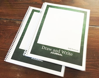 Draw and Write Journal (green chalkboard)