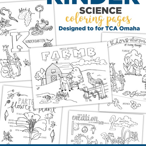 SECOND Grade Science Coloring Pack for TCA - Etsy
