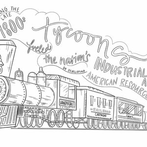 Cycle 3 HISTORY Coloring pages for 5th edition image 3