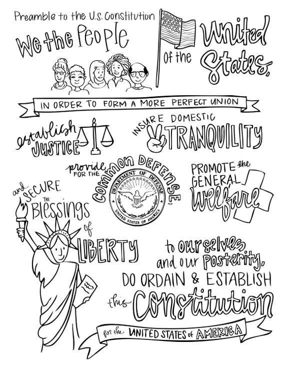 Constitution Day Pages Online Coloring Pages