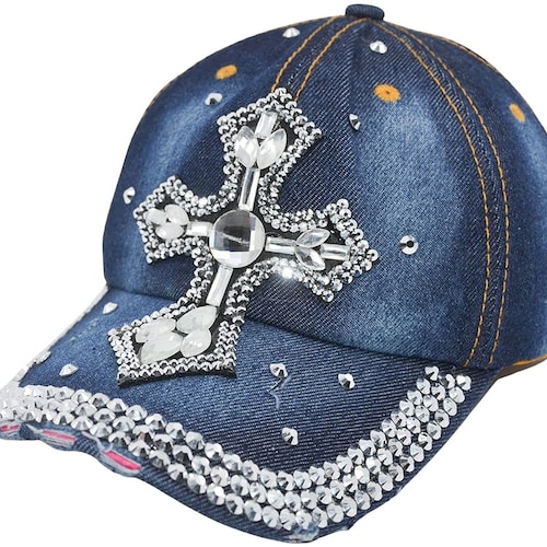 Bitch Hat for Women Rhinestone Hat Bedazzled Bling Baseball - Etsy