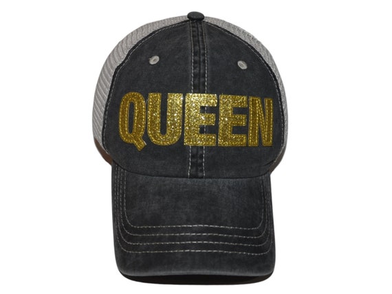 Queen Womens Trucker Hats, Glam Baseball Caps With Sayings, Girls Bling  Baseball Cap, Funny Baseball Hats, Adjustable Snapback 