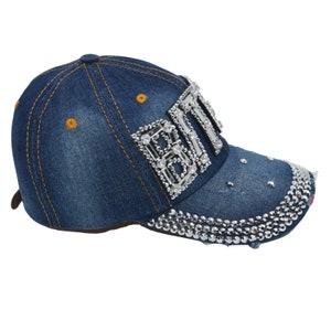 Bitch Hat for Women Rhinestone Hat, Bedazzled Bling Baseball Caps ...