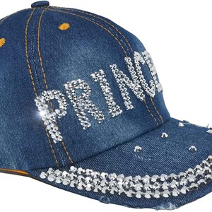 Princess Hat for Women and Girls Rhinestone Hat, Bedazzled Bling ...