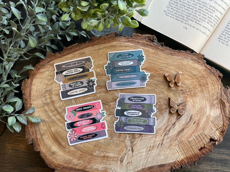 Bookish Tropes Bookmark Set image 7