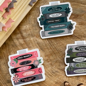 Bookish Tropes Bookmark Set image 5