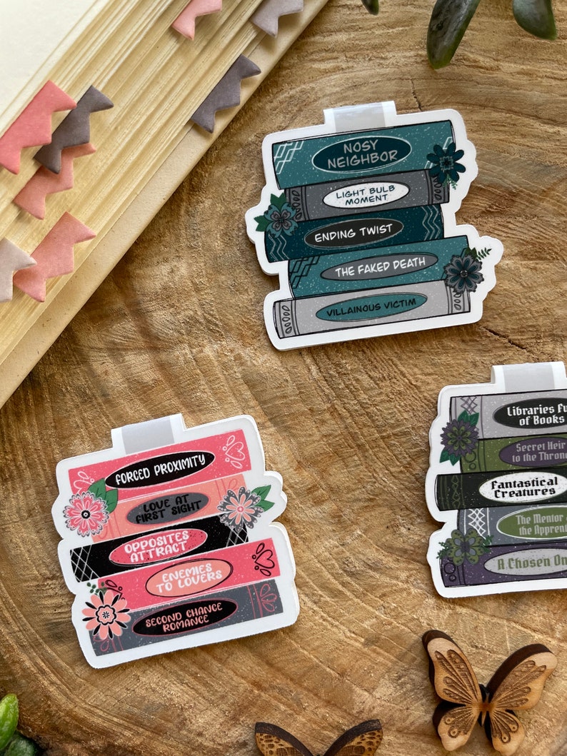 Bookish Tropes Bookmark Set image 5