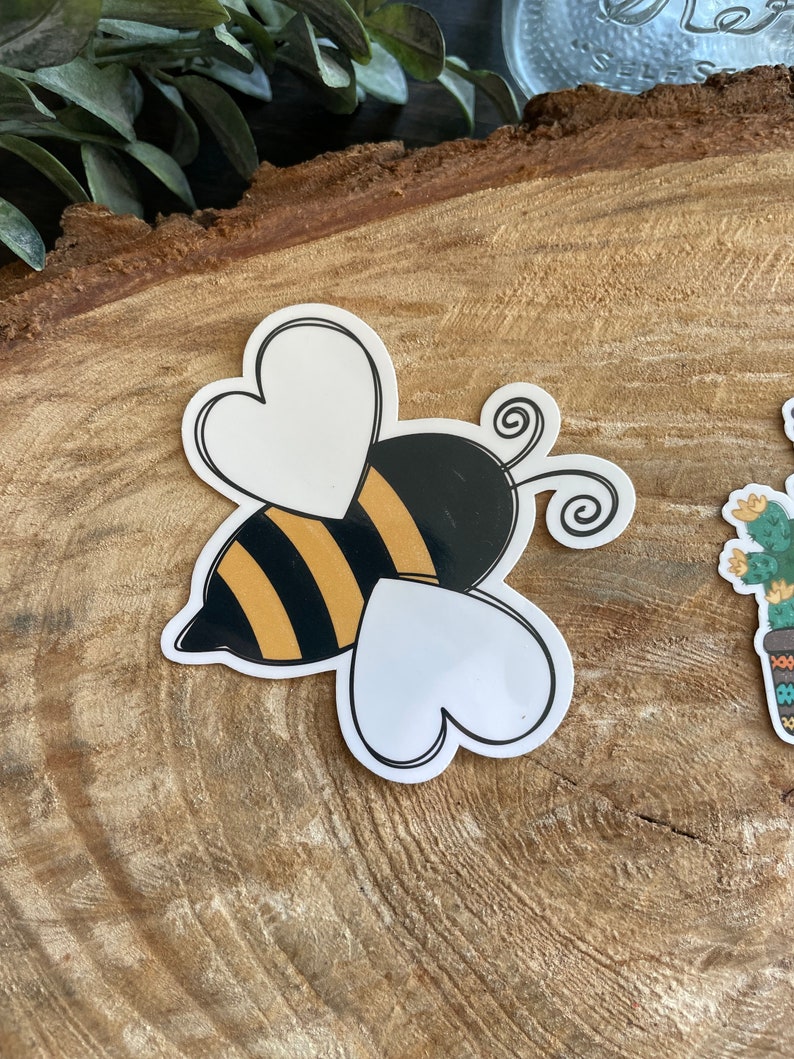 Bookmark Set Plants and Bees Stickers and Bookmarks image 8